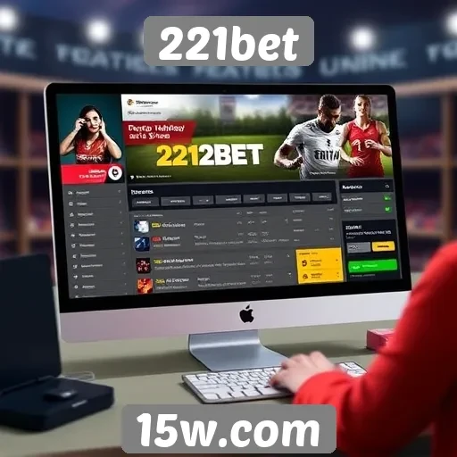 Interface do 221bet se destaca pela usabilidade