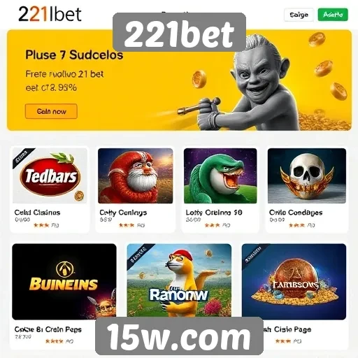 Promoções e bônus disponíveis na 221bet